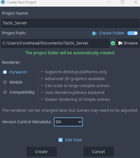 Create Project